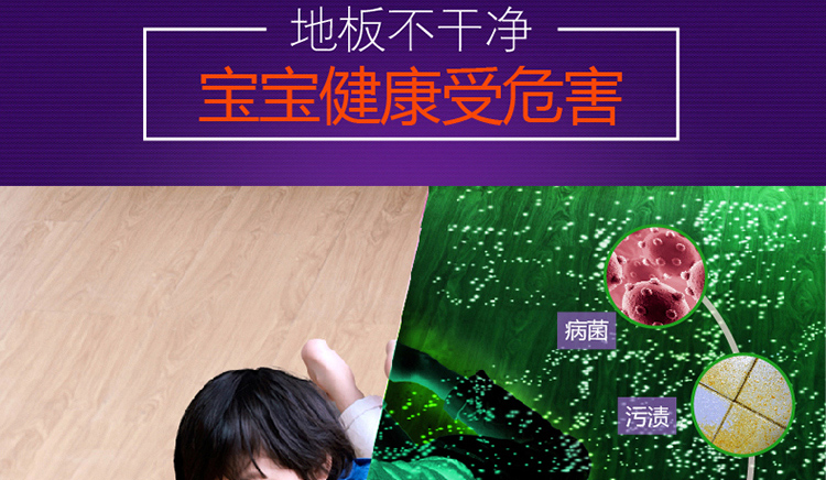 
                                小田（Xiotin）蒸汽拖把 7335CH-1 轻薄静音/除尘去污/杀菌除螨 深层洁净（金属灰高度可调）            