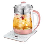 龙的养生壶多功能ys188家用玻璃煮茶器全自动高硼硅办公室电水壶 ZN-YS188（800W功率-1.8L）