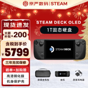 STEAM steam deck OLED掌机 win蒸汽游戏机便携式长续航掌机双系统1T2T OLED 1TB 原装版(柔光屏) 主机