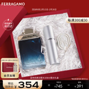 菲拉格慕（Ferragamo）蓝色经典淡香水100ml/限定香水礼盒 节日生日礼物送男友