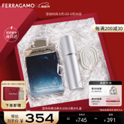 菲拉格慕（Ferragamo）蓝色经典淡香水100ml/限定香水礼盒木质香调 520送女/男朋友礼物