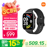 小米（MI）REDMI Watch 6典雅黑 国家补贴 澎湃OS 3 心率血氧监测 红米手表6 初高中生 运动