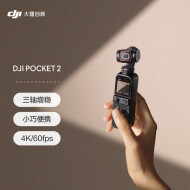 DJI 大疆 DJI Pocket 2 灵眸口袋云台相机 手持云台相机 高清增稳vlog摄像机 无损防抖 美颜拍摄