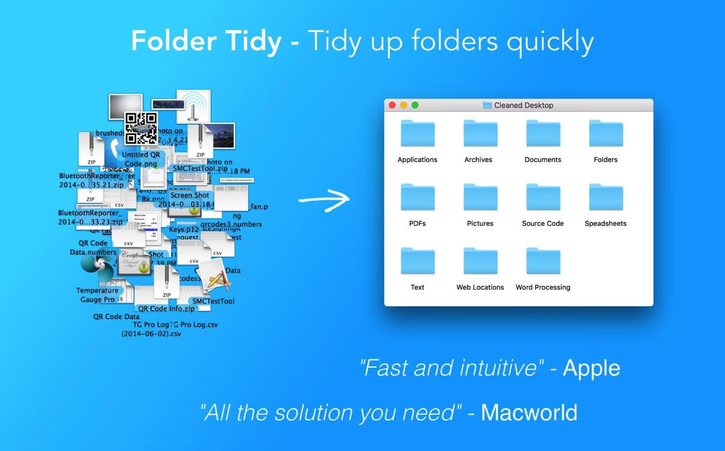 Folder Tidy for mac v2.9.2免激活版 Mac桌面文件整理工具