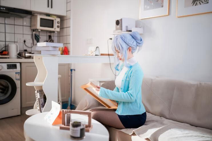 rioko凉凉子小姐姐的《雪女》cosplay带你进入神话世界!插图 rioko凉凉子小姐姐的《雪女》cosplay带你进入神话世界!插图