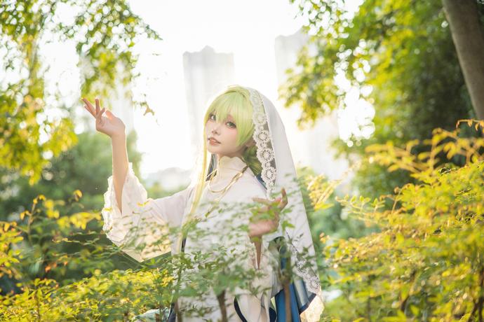 艾西Aiwest-白圣女 塞西莉亚 [24P-284MB]