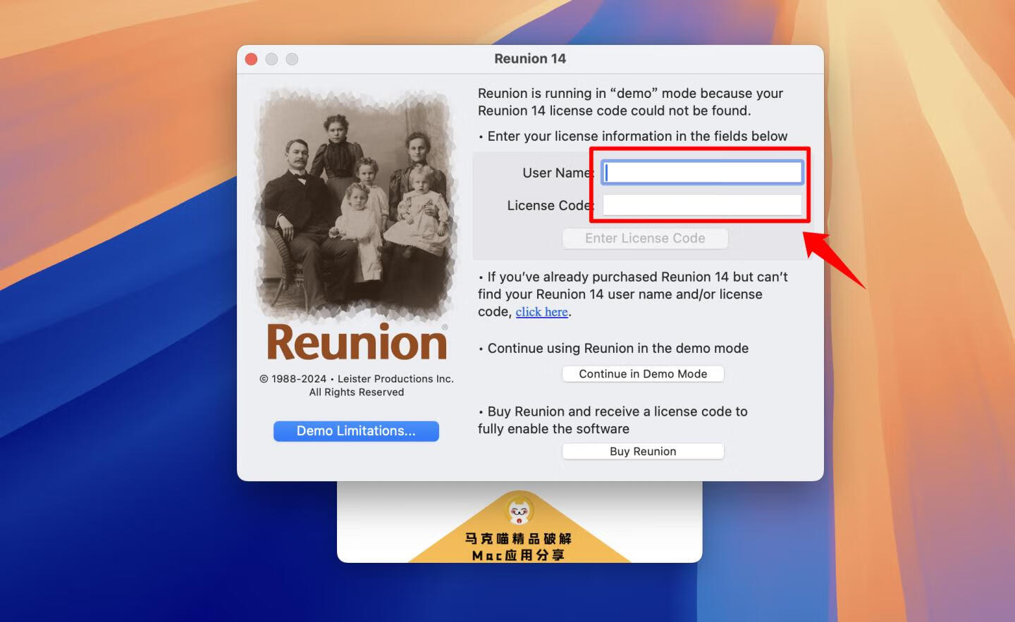 Leister Productions Reunion for mac v14.0.241014 激活版 家谱记录软件