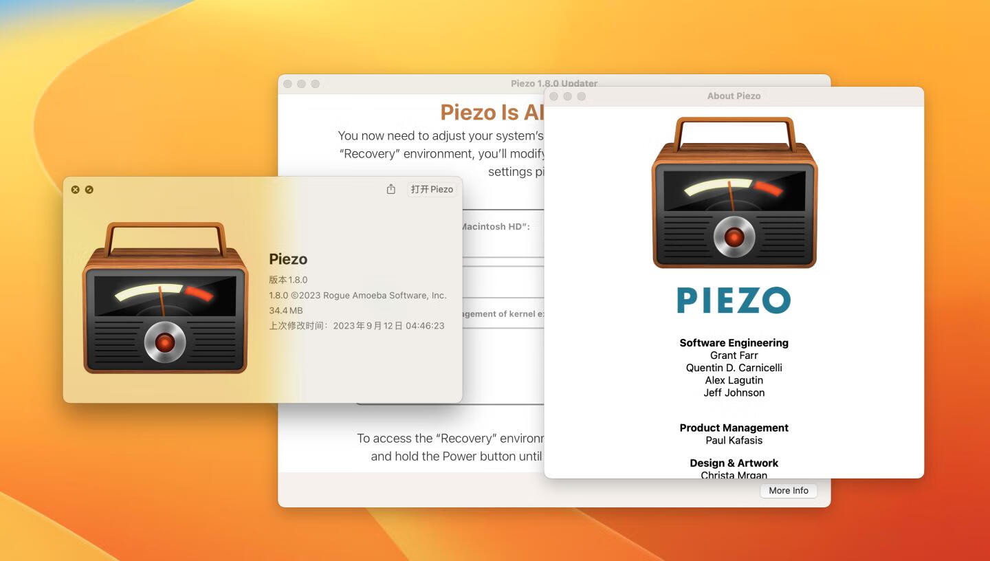 Piezo for Mac v1.8.0直装版 小巧高效的音频录制工具