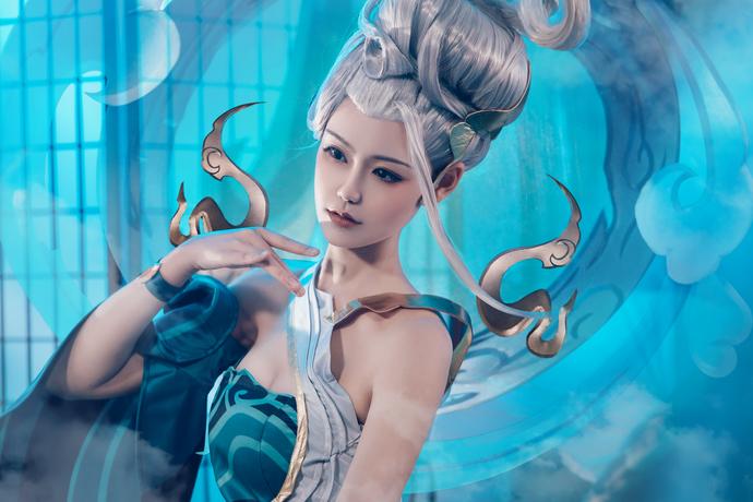 戚顾儿-王者荣耀 伽罗太华 [13P-123M]