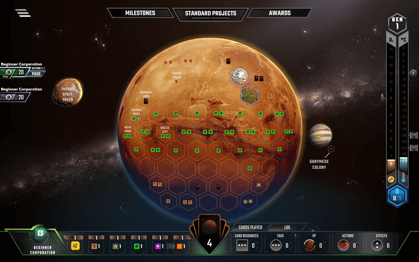 殖民火星 Terraforming Mars for Mac v1.4000.4.12262 英文原生版附DLC