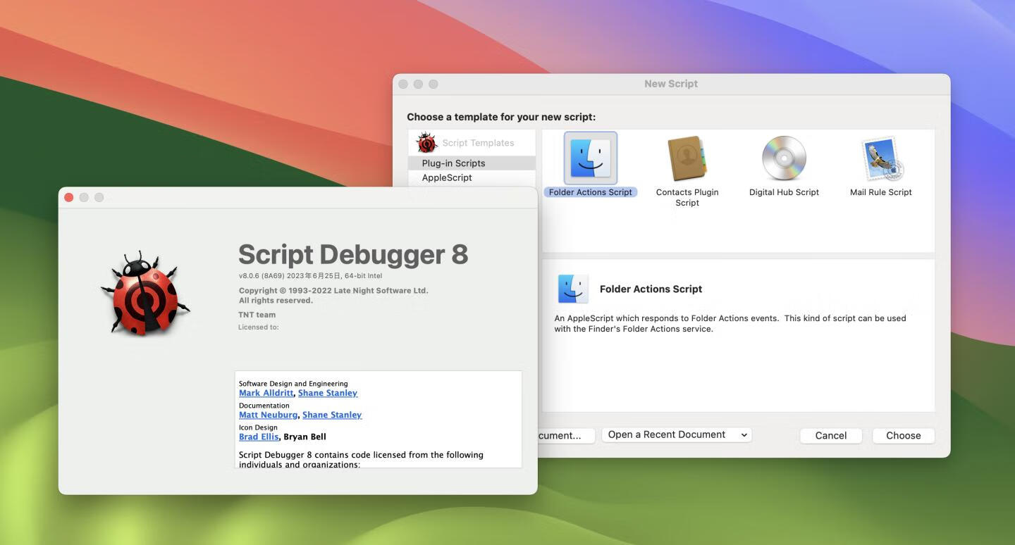 Script Debugger for Mac v8.0.6直装版 脚本调试软件