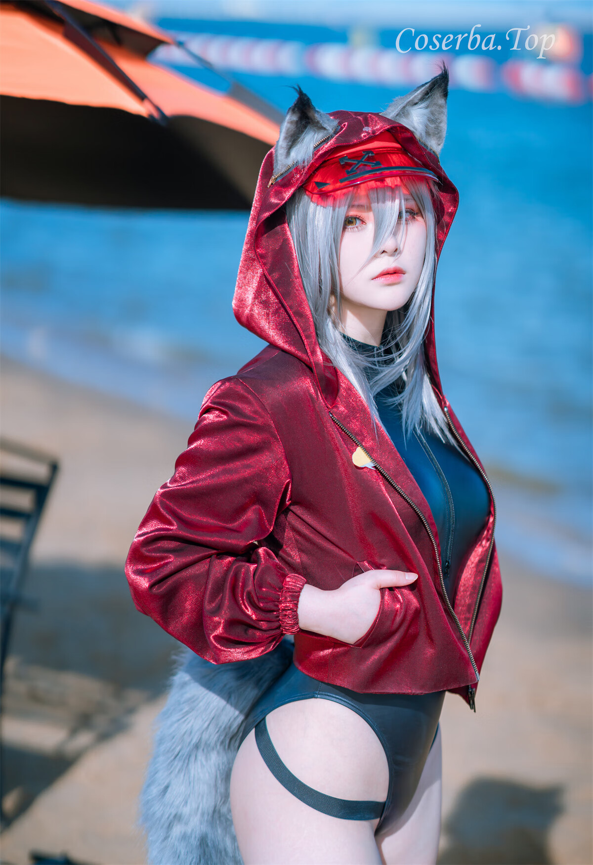 百合欧皇子 明日方舟 轻风 LB01 – 红[12P 97M]