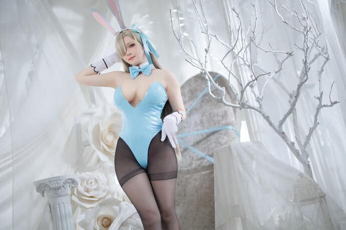 屿鱼 – 明日奈兔女郎 [22P-195MB]