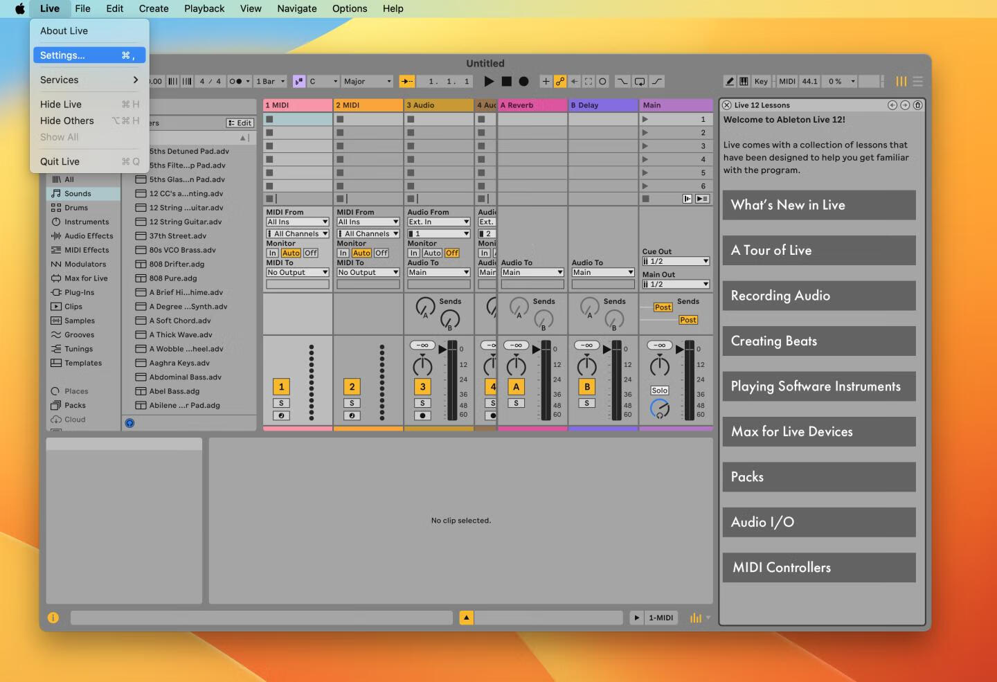 Ableton Live 12 for mac v12 Beta 12.0b20激活版 音乐制作工具