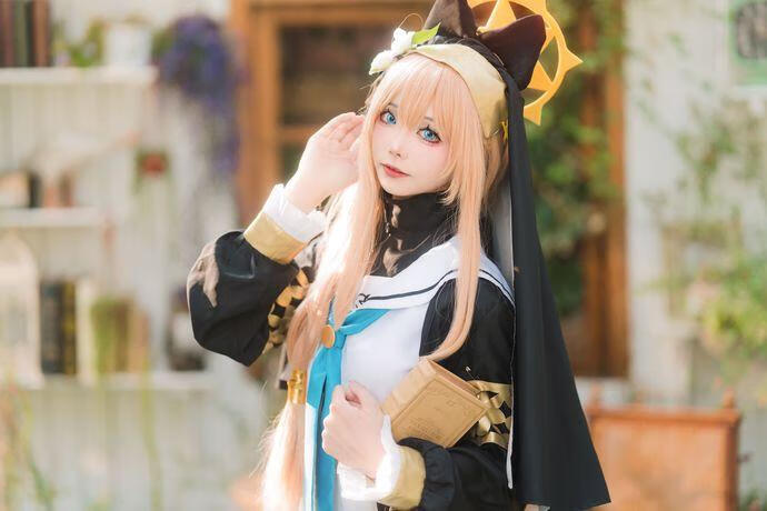 艾西Aiwest-碧蓝档案 伊落玛丽 修女 [33P-98.3MB]