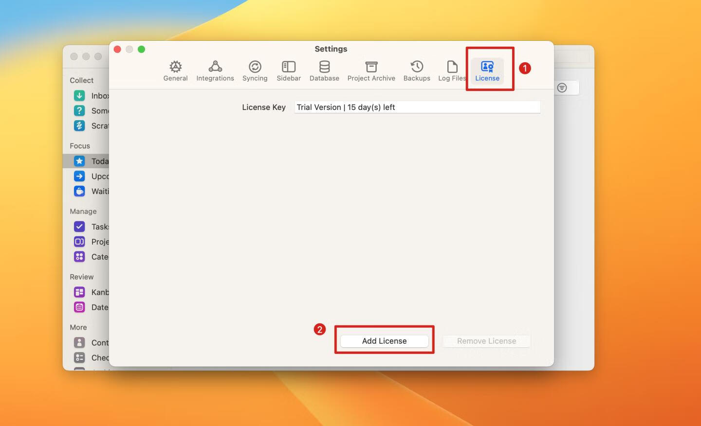 Firetask for Mac v4.8.2 英文注册激活版 GTD任务管理工具