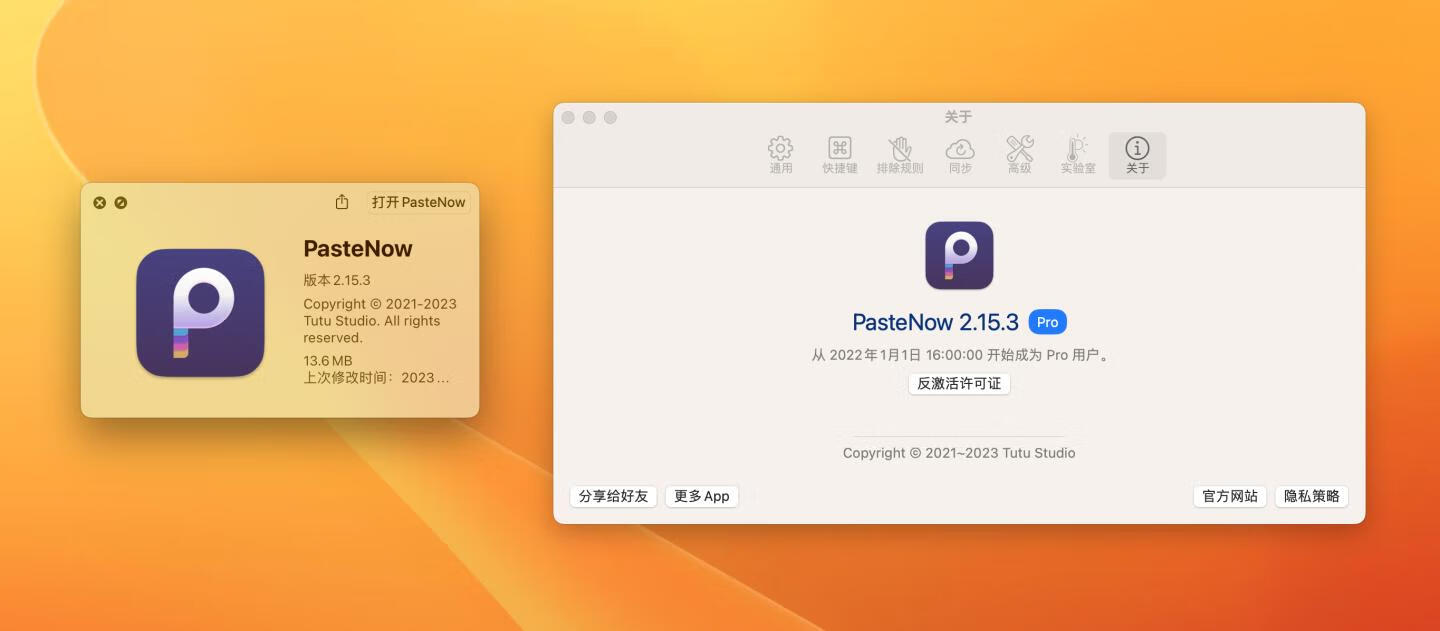 PasteNow for mac v2.15.3 中文激活版 剪贴板管理工具