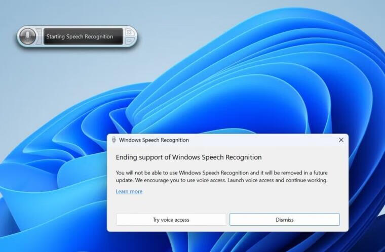 Windows 11最新Dev Channel更新：语音访问全面取代WSR