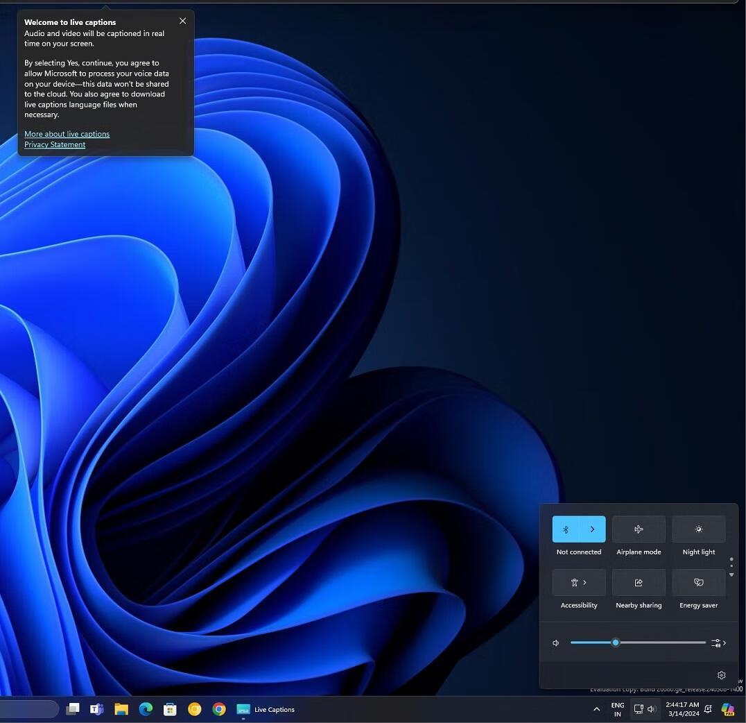 Windows 11 Build 26080发布：Copilot功能全面解锁及实时字幕新特性