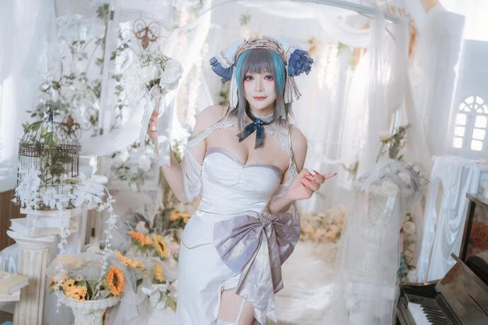 兔胖胖min-柴郡 礼服 [40P-674MB]