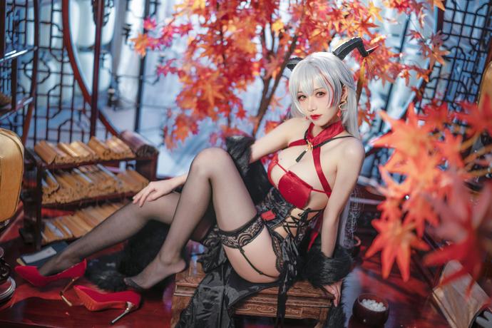 骨牙路子野-埃吉尔旗袍[17P-227MB]