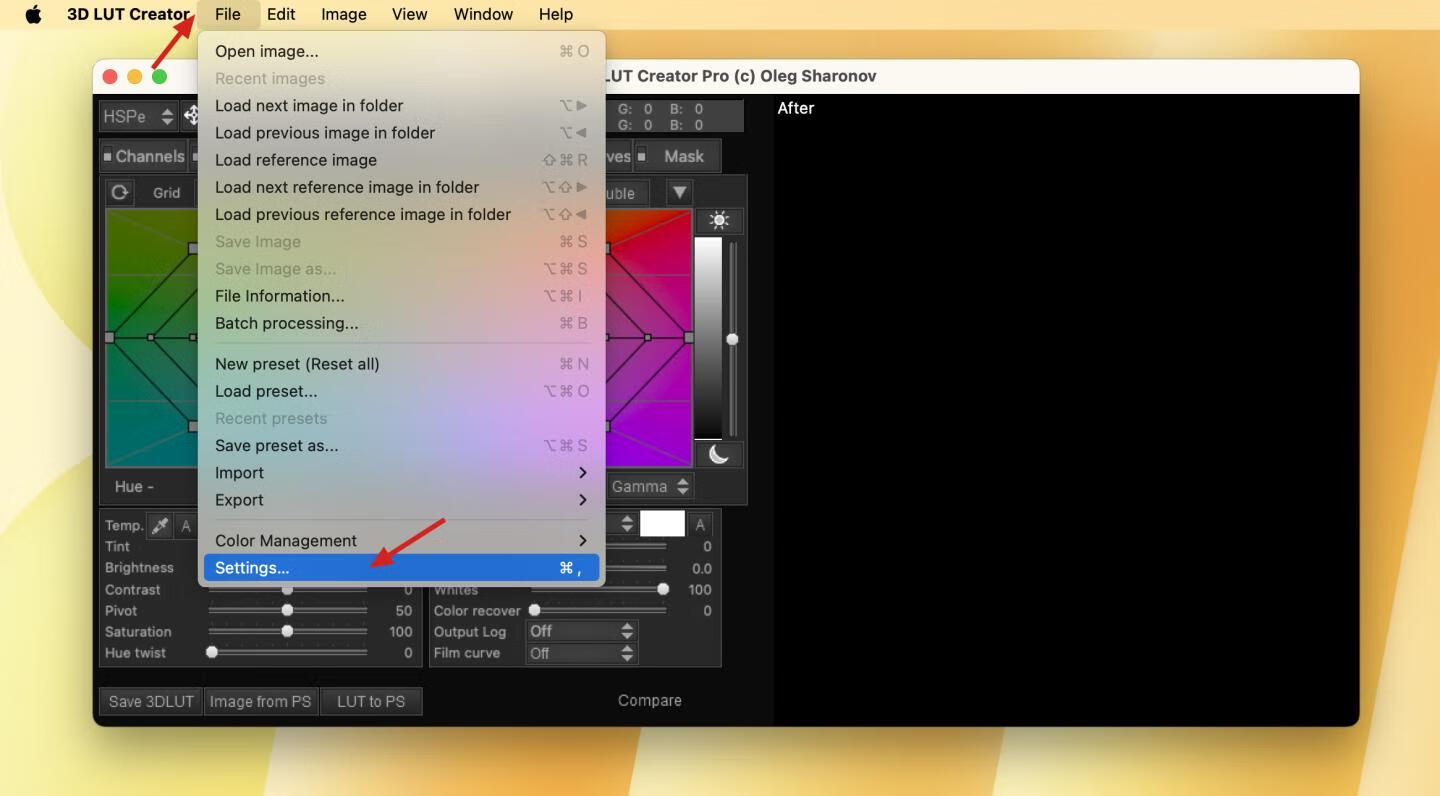 3D Lut Creator Pro For Mac v1.52 专业的数字图像和视频颜色分级工具