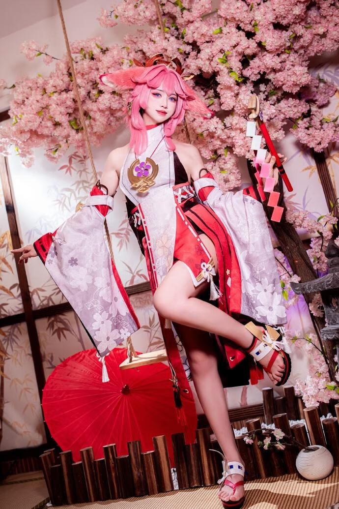 「COSPALY」原神八重神子-9P@鳗鱼霏儿 (3).jpeg