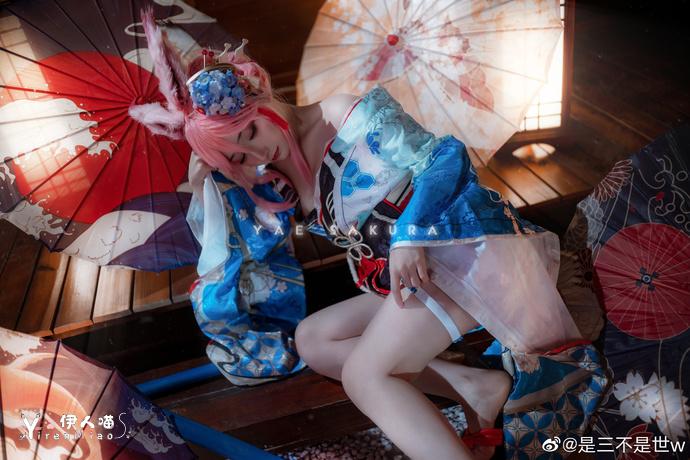 「COSPALY」崩坏3八重樱信花舞伎-16P @是三不是世w (14).jpg