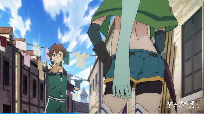 佐藤和真偷胖次 (6).png 「为美好的世界献上祝福」第三集上 佐藤和真学会偷窃后成功转职为变态 连续偷窃克里斯、惠惠的胖次