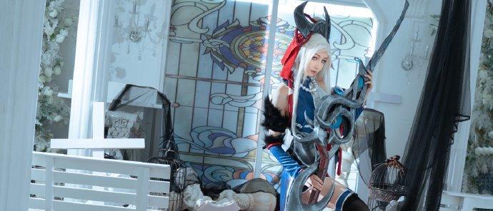 「COSPALY」英雄联盟净雪之月凯特琳-10P@我最喜欢伊泽瑞尔了 (1).jpeg