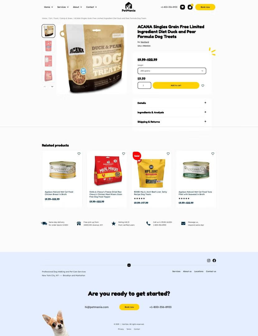 图片[5]-PetMania宠物店宠物用品护理跨境电子商务源码-小昂裕的百宝库