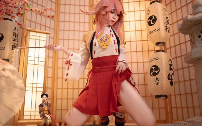 Bangni邦尼-原神 八重神子[9P-41M]