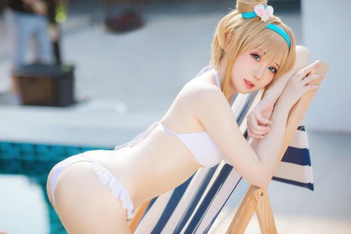 焖焖碳-少女前线 索米 泳装 [46P-150M]