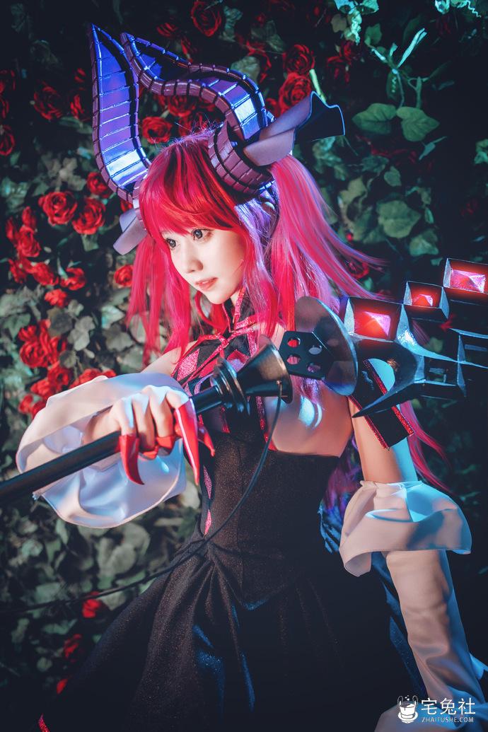 镜酱cosplay作品龙娘 宅兔社.jpg