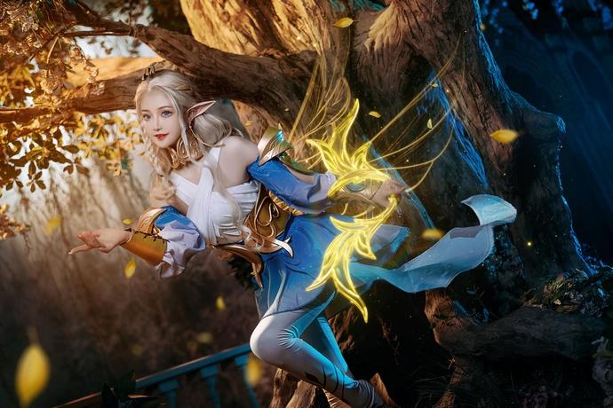 露兒大魔王-王者荣耀 艾琳[15P-89M]