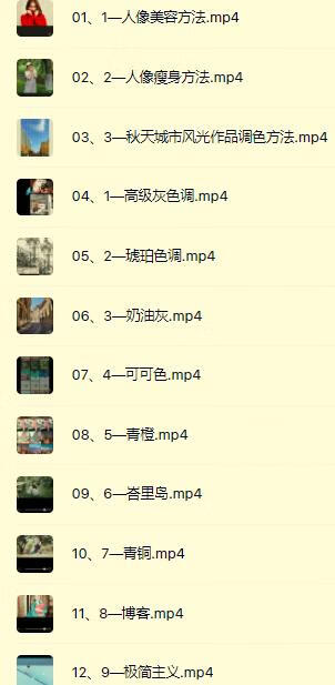 手机修图实战课,从基础人像美容、瘦身技巧到高级调色方法,86种流行风格的调色教学 手机修图实战课,从基础人像美容、瘦身技巧到高级调色方法,86种流行风格的调色教学