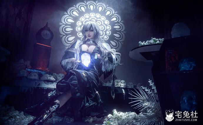 露兒大魔王 cosplay作品004 禁闭者MBCC-S-075 橡木匣 宅兔社.jpg 露兒大魔王全套作品图合集 腿控福音让你欲罢不能!