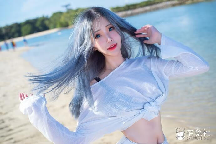 花リリ(Plant Lily) cosplay作品006 Beach lily (1) 宅兔社.jpg Plant Lily花リリ全套作品图合集 越南妹纸异国风情勾魂夺魄!