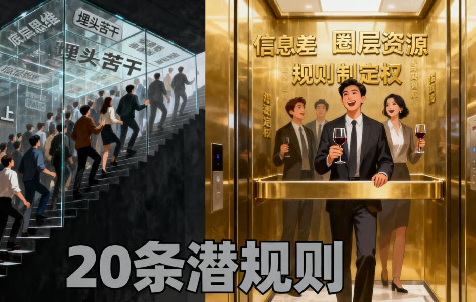 底层与权贵的智慧差距：20条成功秘诀让你赢在起跑线