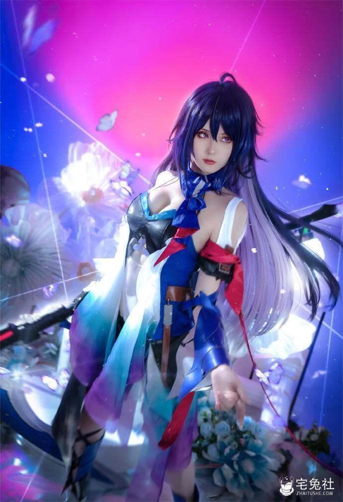 秋楚楚不秃头全套作品图合集 古典中式美少女cos西施的绝美