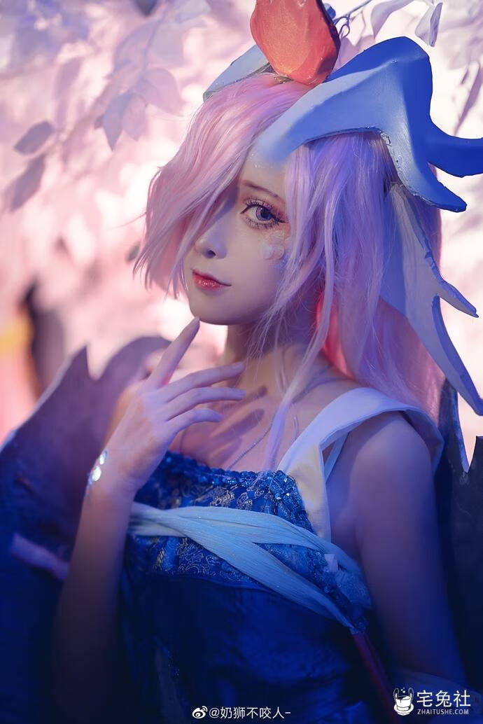 奶狮不咬人全套cos图片合集 中国风如梦令仙气飒爽