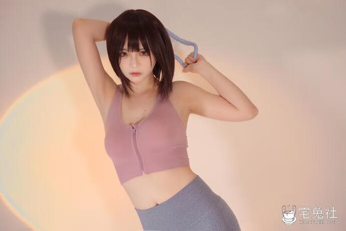 疯猫ss cosplay作品 情人节福袋 运动衣 (1) 宅兔社.jpg