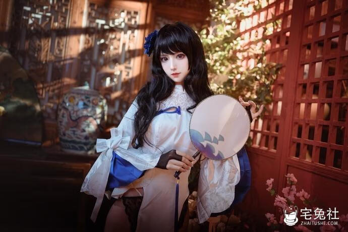 Shika小鹿鹿 cosplay作品053 玉玲珑 宅兔社.jpg shika小鹿鹿全套cos图片合集 颜值爆表让你欲罢不能!