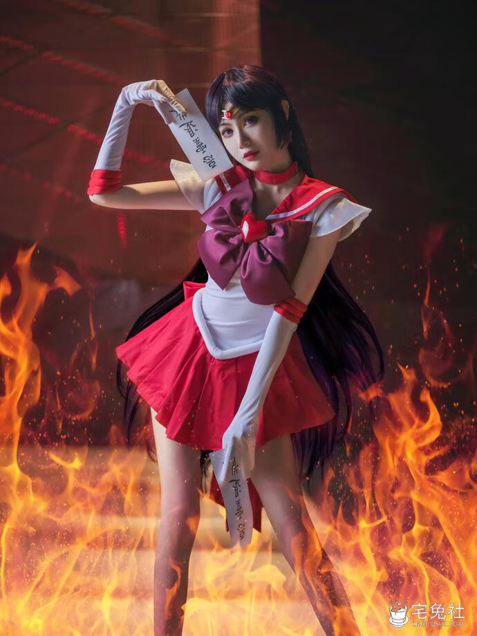 一米八的大梨子-NO.018-火野丽-2.jpg 一米八的大梨子全套cos图片合集 她的推特散图有什么福利