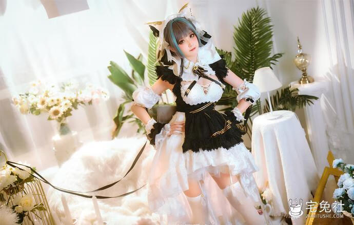 秋楚楚不秃头全套作品图合集 古典中式美少女cos西施的绝美