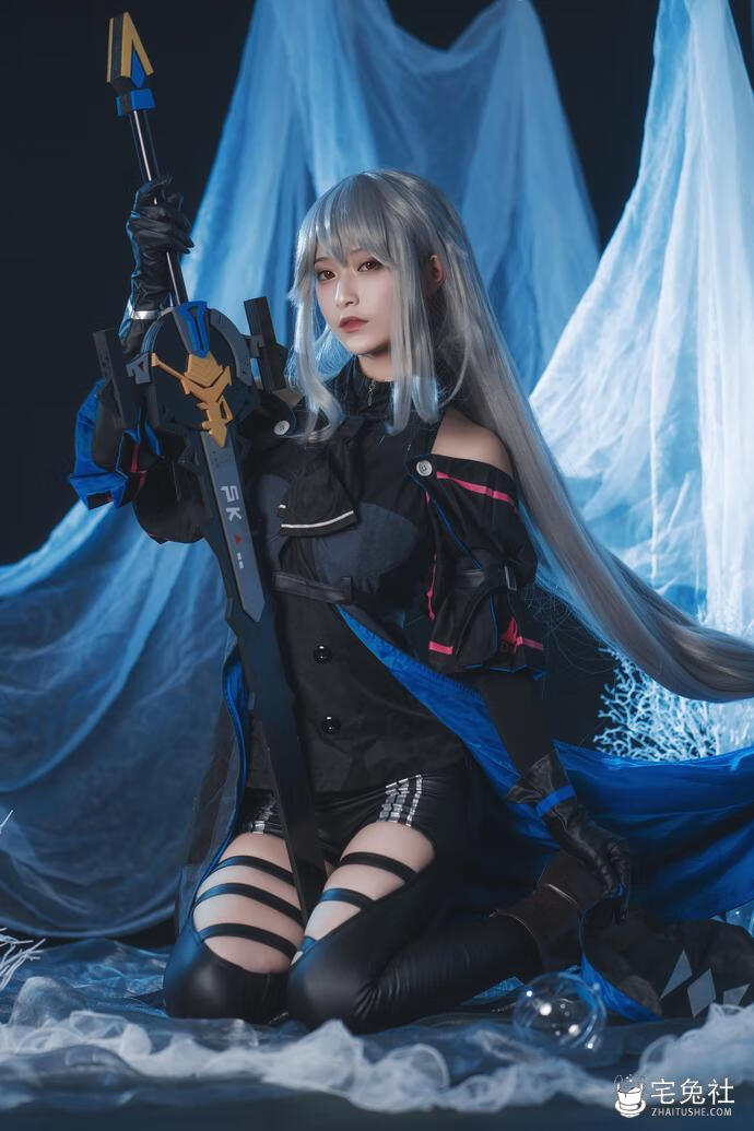 铁板烧鬼舞w NO.027 斯卡蒂.jpg 铁板烧鬼舞w全套cos图片合集 多元风格下的角色扮演魅力