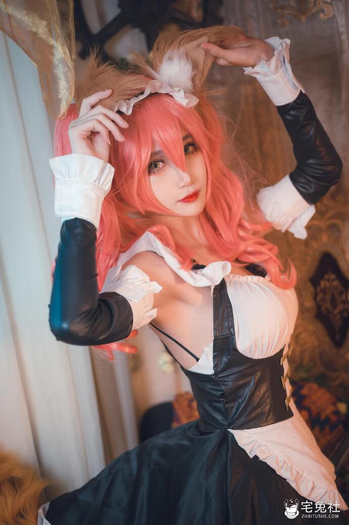 妖君白研全套cos图片合集 (4) 宅兔社.jpg 妖君白研全套cos图片合集 百变造型魅力无限,你绝对不能错过