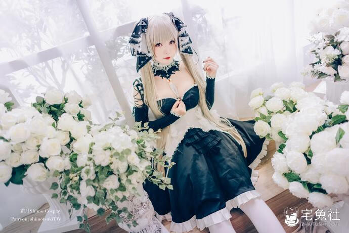 霜月shimo可畏和柴郡的高清图集珍藏分享 俏皮可爱的台湾妹子