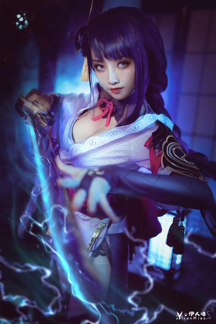 走路摇ZLY NO.09 雷电将军.jpg 走路摇zlycos高清大图腿精本精!她一出场,二次元都得晃一晃