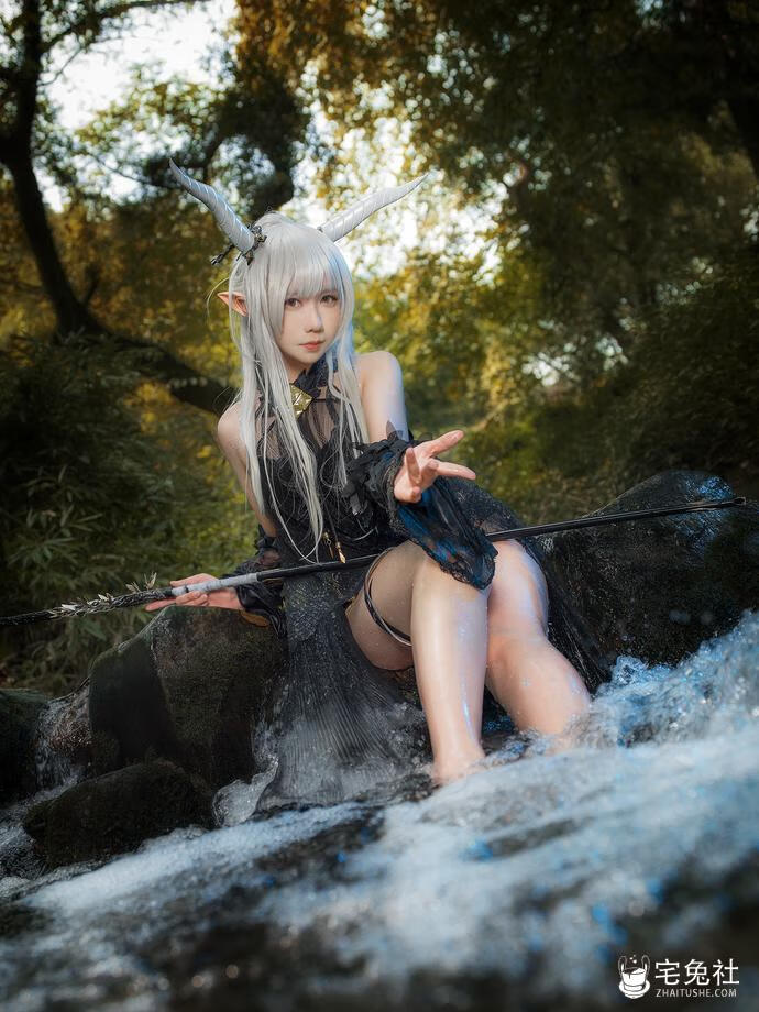 麻花酱 NO.083 明日方舟 闪灵泳装 (2).jpg